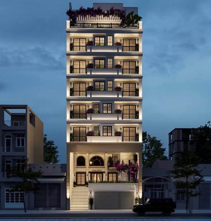 Cho thuê khách sạn + Apartment 8 tầng tại Phước Mỹ, Sơn Trà - Diện tích 160m², giá cực tốt!