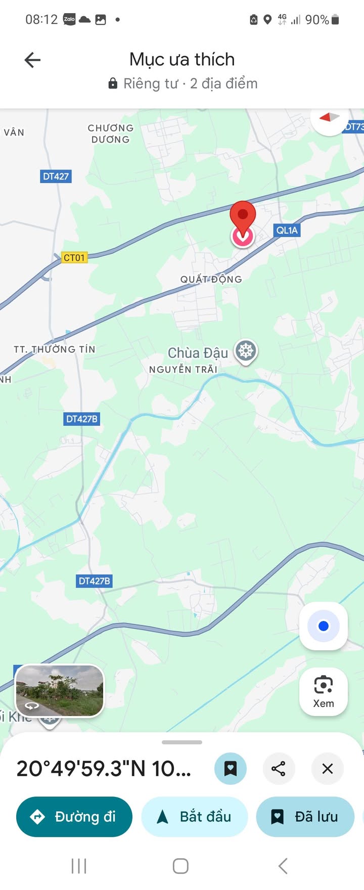 Đất nền Thôn Hướng Xá, Quất Động 195m² giá chỉ 2 triệu/m² - Đầu tư tiềm năng!