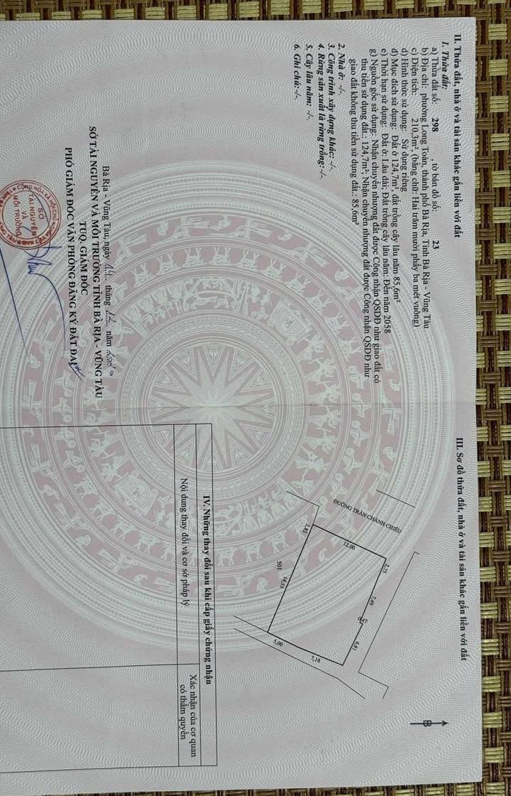 Bán lô đất biệt thự 3 mặt tiền đường Trần Chánh Chiếu 210m² - Đầu tư sinh lời ngay!