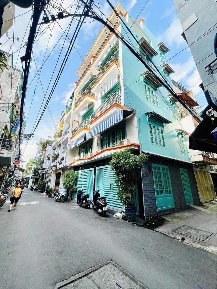 Nhà góc 2 mặt tiền hẻm 6m Lê Văn Sỹ, Phú Nhuận 49m² giá 16.5 tỷ - Sổ hồng riêng, công chứng ngay!