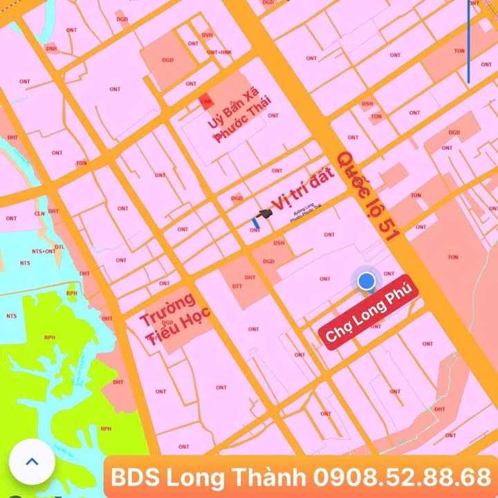 Đất nền 150m² xã Phước Thái, Long Thành - Giá đầu tư chỉ 1.8 tỷ!