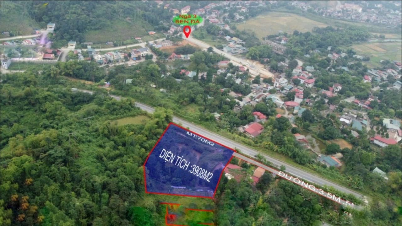 Lô đất trang trại 3905m² tại Thôn Nhớn 2 - Cam Đường, Lào Cai - Pháp lý rõ ràng, giá thỏa thuận!