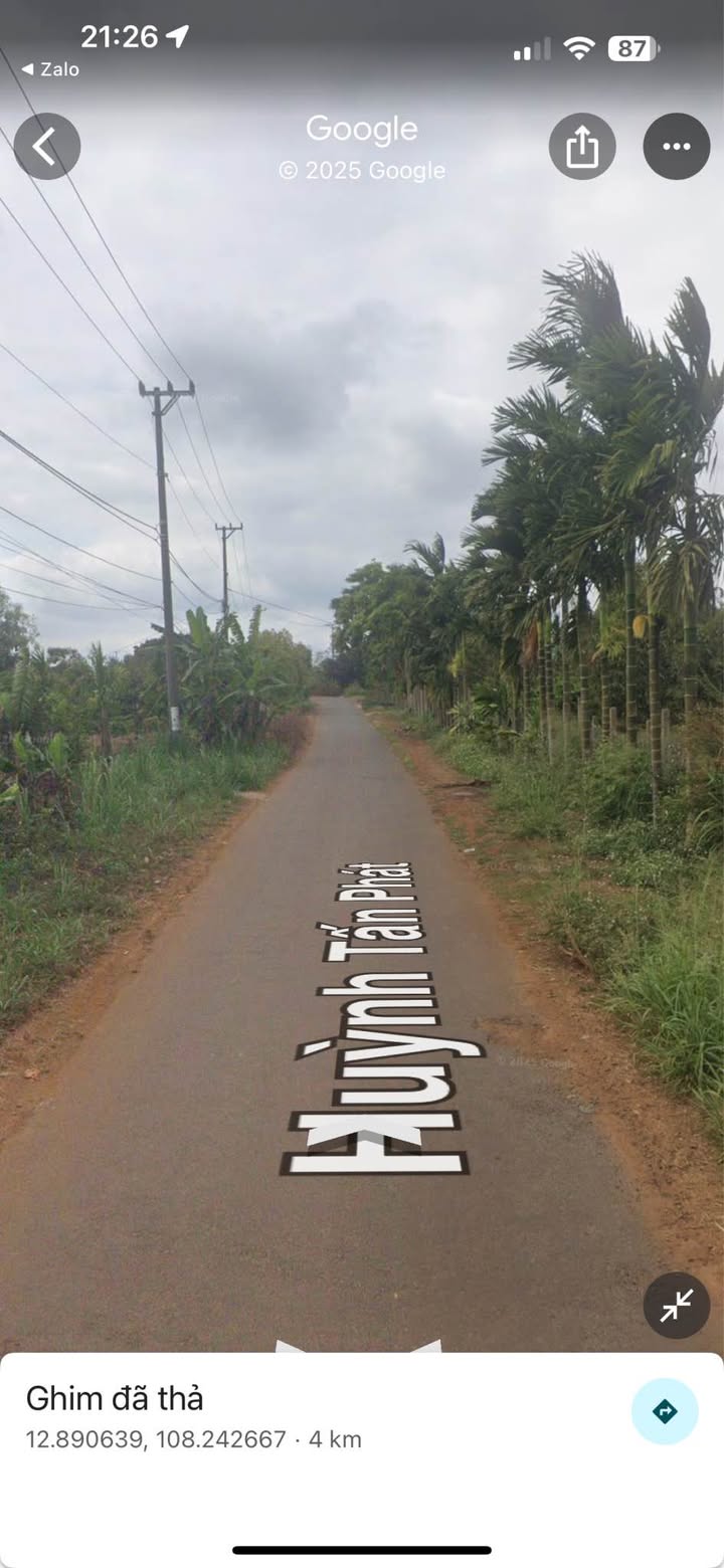 Đất mặt tiền Huỳnh Tấn Phát, Buôn Hồ, 300m² giá 600 triệu - Cơ hội đầu tư tuyệt vời!