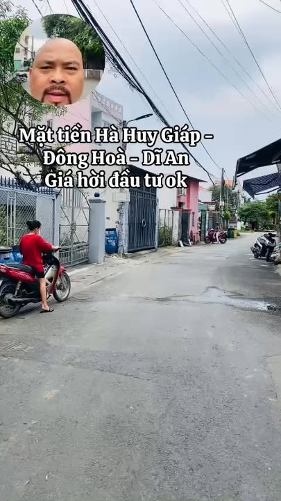Bán đất mặt tiền đường Hà Huy Giáp, Dĩ An 79.5m² - Vị trí đắc địa sát sân vận động!