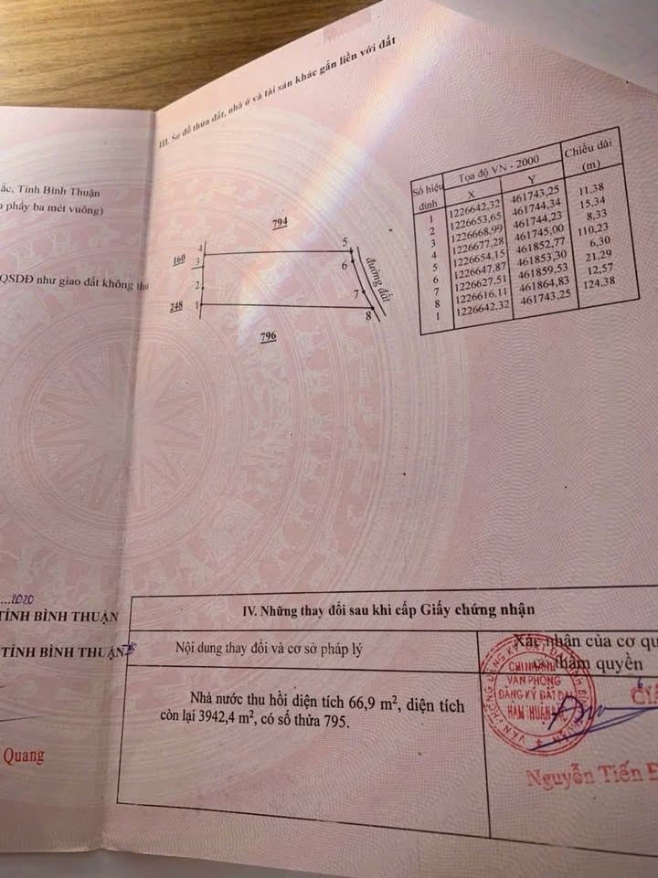 Đất nông nghiệp 4 sào xã Hàm Trí, huyện Hàm Thuận Bắc, giá chỉ 1.08 tỷ - Cơ hội đầu tư tuyệt vời!