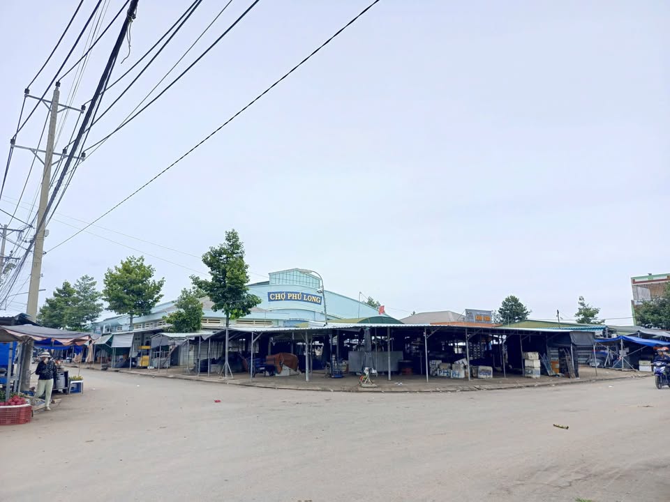Đất thổ cư hai mặt tiền kinh doanh tại chợ Phú Long 82m² giá 42 triệu/m² - Đầu tư sinh lời ngay!