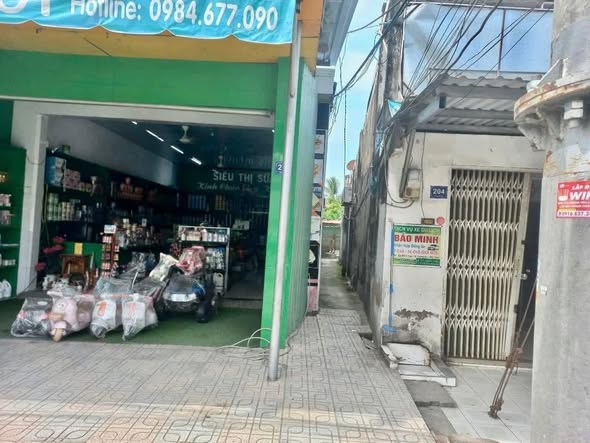 Nhà cho thuê Hẻm xe máy, phường Trung An, Mỹ Tho 50m² - Giá chỉ 2,5 triệu/tháng