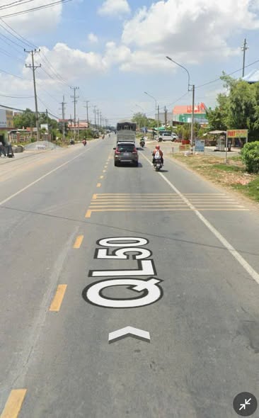 Đất nền 10000m² mặt tiền Quốc lộ 50, xã Phước Đông, Cần Đước - Tiềm năng phát triển cao!