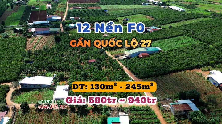 Đất nền Đinh Văn Lâm Hà 130m² giá chỉ 580 triệu - Cơ hội đầu tư tuyệt vời!