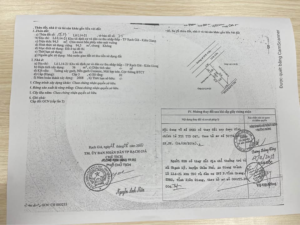 Nhà riêng Rạch Giá 94m² giá thỏa thuận - Đầu tư sinh lời ngay!