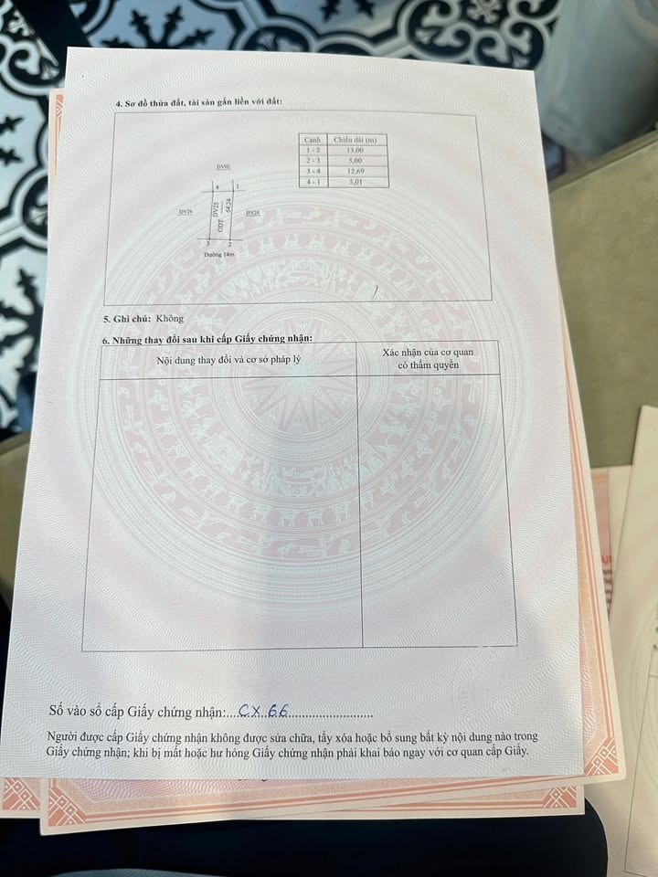 Đất nền Tích Sơn Vĩnh Yên 64m² giá 3 tỷ - Sổ đỏ chính chủ, đầu tư sinh lời!