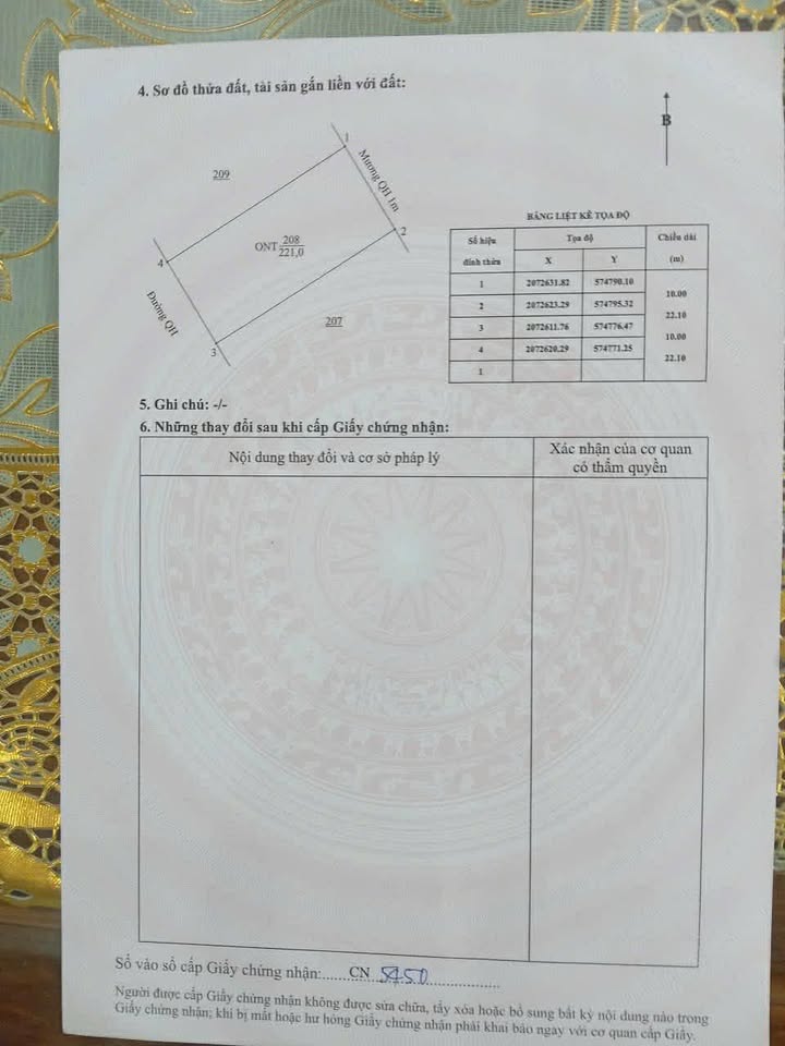 Đất thổ cư xã Nghĩa Thái 221m² giá 1 tỷ - Cơ hội đầu tư hấp dẫn!
