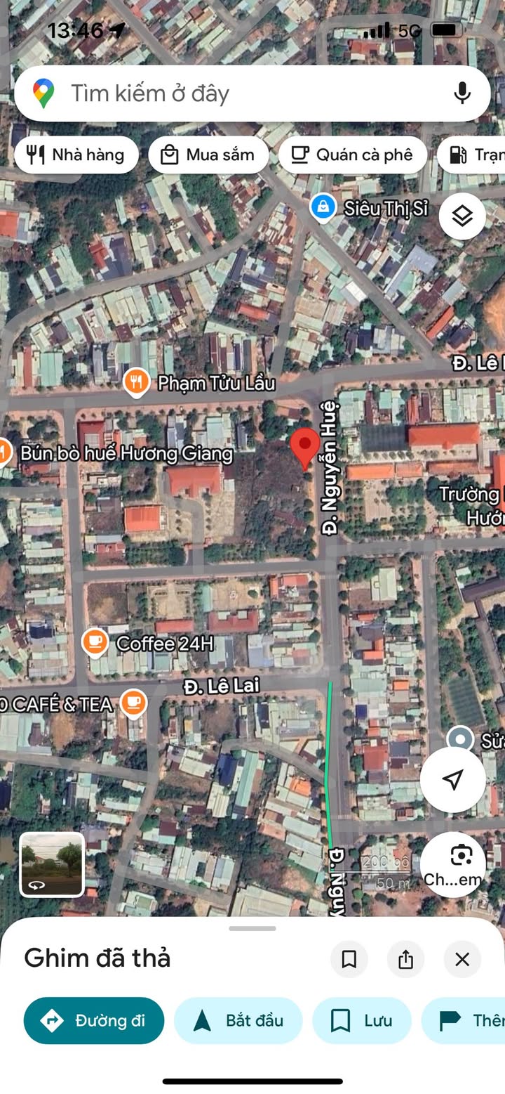 Đất thổ cư 930m² mặt tiền Nguyễn Huệ, Đồng Xoài - Giá 13.5 tỷ, bán gấp!