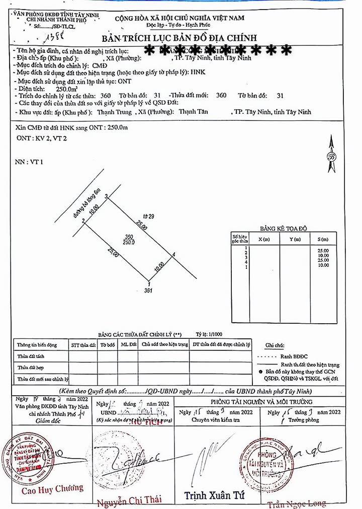 Đất nền Thạnh Trung, Tây Ninh 1573m² giá 4.2 tỷ - Chính chủ bán gấp!