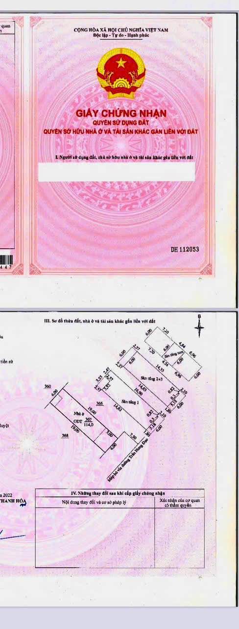 Đất nền Sầm Sơn 114m² giá 3 tỷ - Vị trí vàng kinh doanh đắc địa!