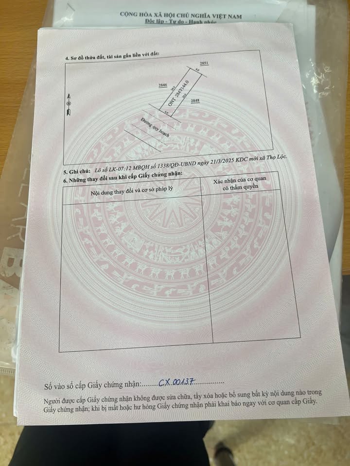 Đất nền Thọ Xuân 144m² giá 700 triệu - Mặt tiền 2 hướng đắc địa!