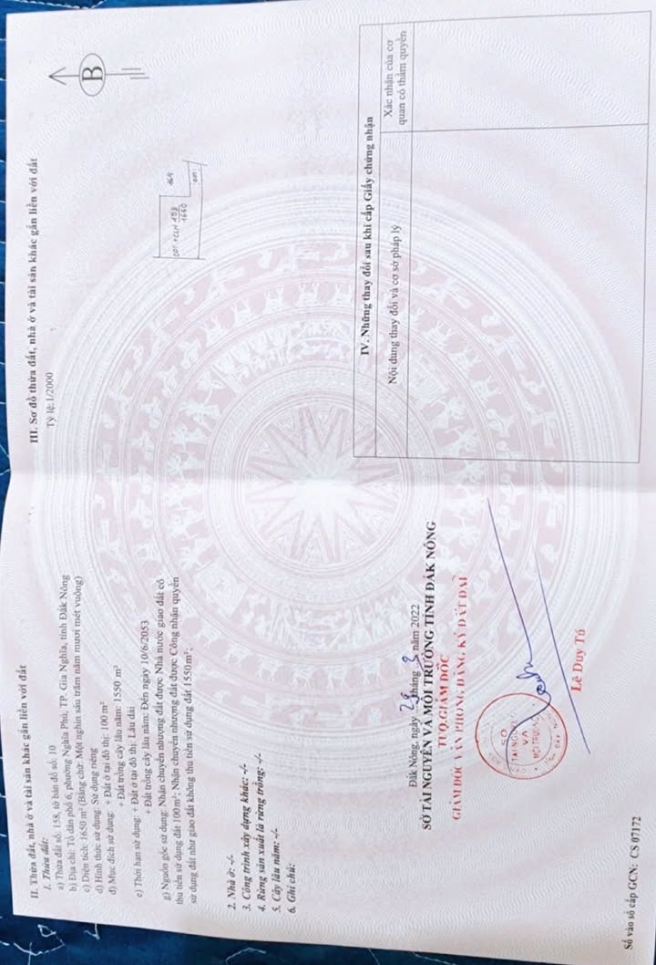 Nhà mặt đường nhựa Nam Gia Nghĩa 600m² giá 5.2 tỷ - Tiện ích xung quanh đầy đủ!