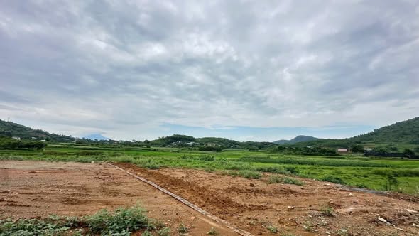 Đất thổ cư 1400m² tại Đông Xuân, Quốc Oai - View cánh đồng, núi non hữu tình!