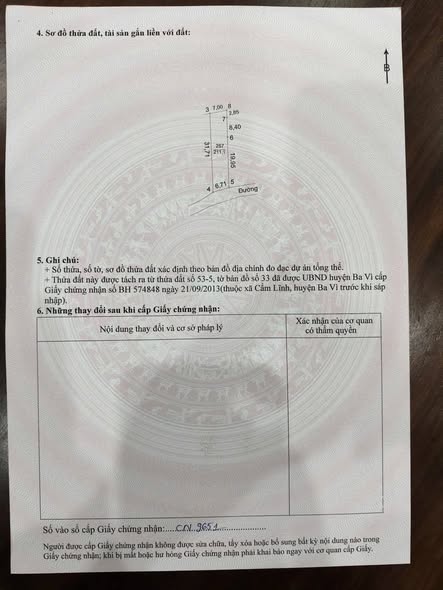 Đất nền Bất Bạt, Ba Vì 210m² giá 1 tỷ - Cơ hội đầu tư vàng!