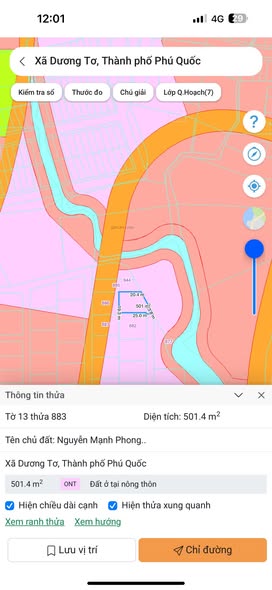 Đất nền biệt thự 500m² tại Suối Mây, Phú Quốc - Giá chỉ 4 tỷ