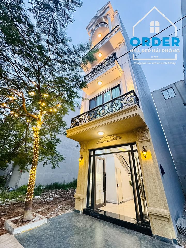 Nhà 5 tầng Thiên Lôi, An Biên 46m² giá 6.98 tỷ - Full nội thất, chỉ việc vào ở!