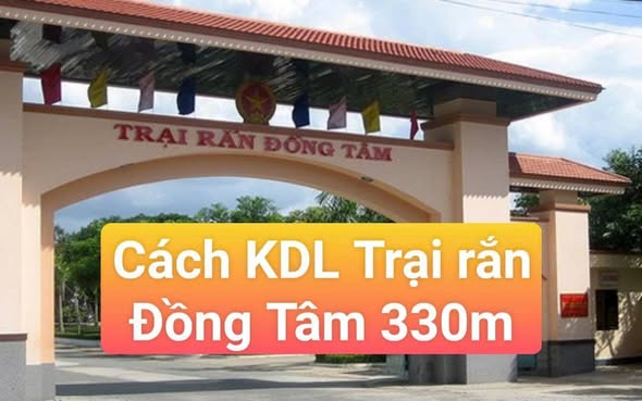 Đất nền Thạnh Phú, Châu Thành, Tiền Giang 825m² giá 2.6 tỷ - Vị trí đắc địa gần KDL Trại Rắn Đồng Tâm