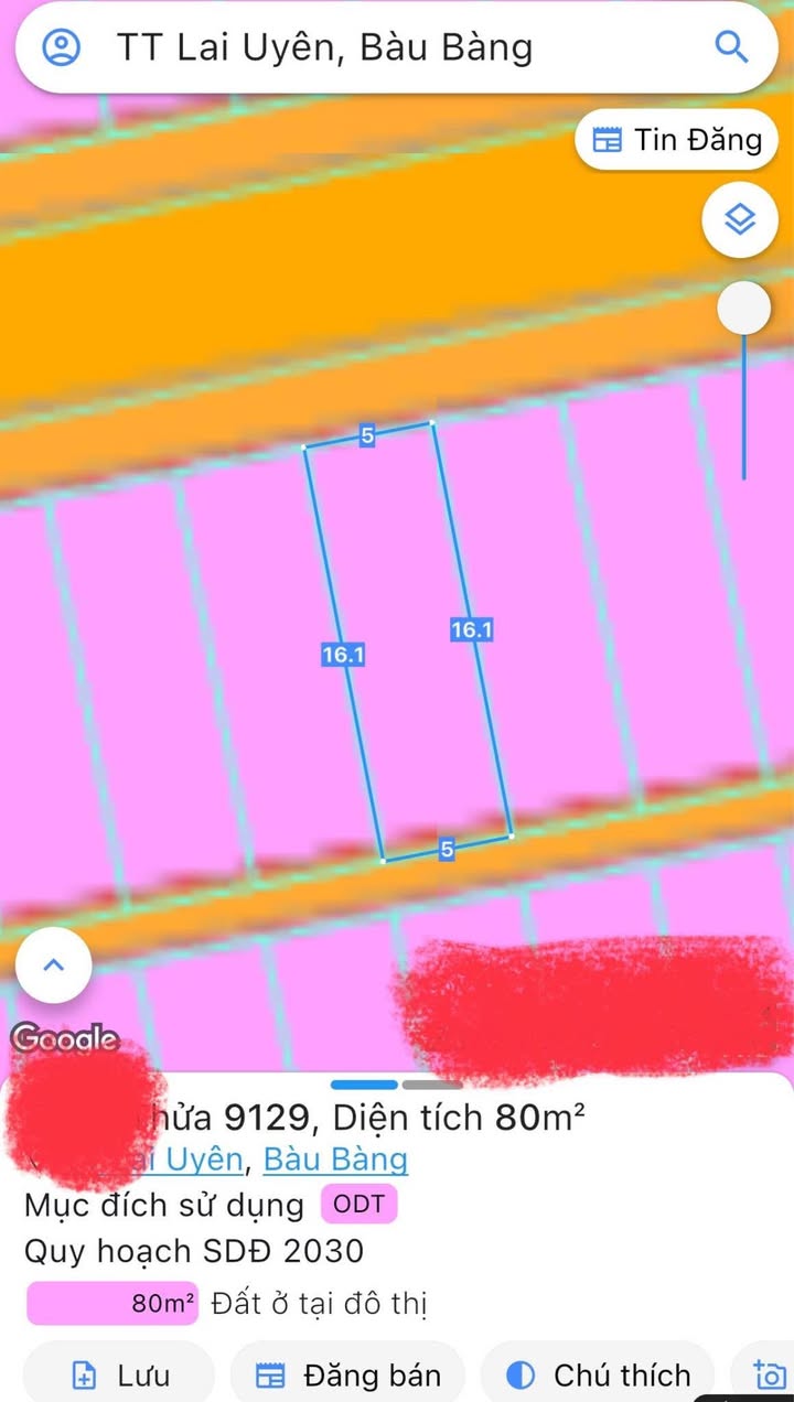 Đất nền liền kề KCN Becamex 80m² giá 880 triệu - Xây dựng tự do!