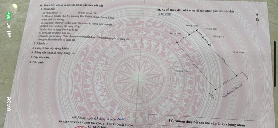 Đất nền Hải Thành 360m² giá chỉ 3.6 tỷ - Cơ hội đầu tư lý tưởng!