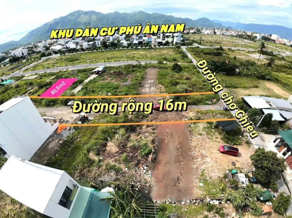 Đất nền KĐT Phú Ân Nam 80.5m² giá 2.1 tỷ - Đầu tư sinh lời tối ưu!