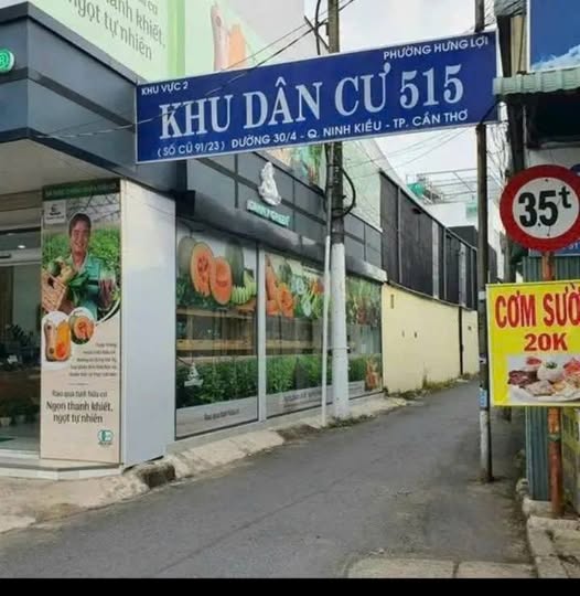 Nhà KDC 515 đường 30/4, Cần Thơ 66m² giá 2.85 tỷ - Ô tô đậu thoải mái!