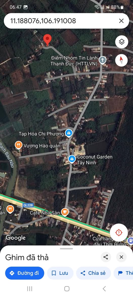 Đất nền 135m² tại ấp Bông Trang, Gò Dầu chỉ 300 triệu - Bán gấp trong tuần!