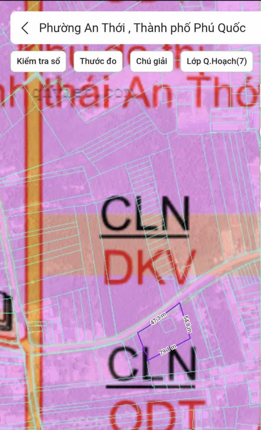 Đất nền An Thới, Phú Quốc 4265m² - Sổ đỏ chính chủ, không dính dự án!