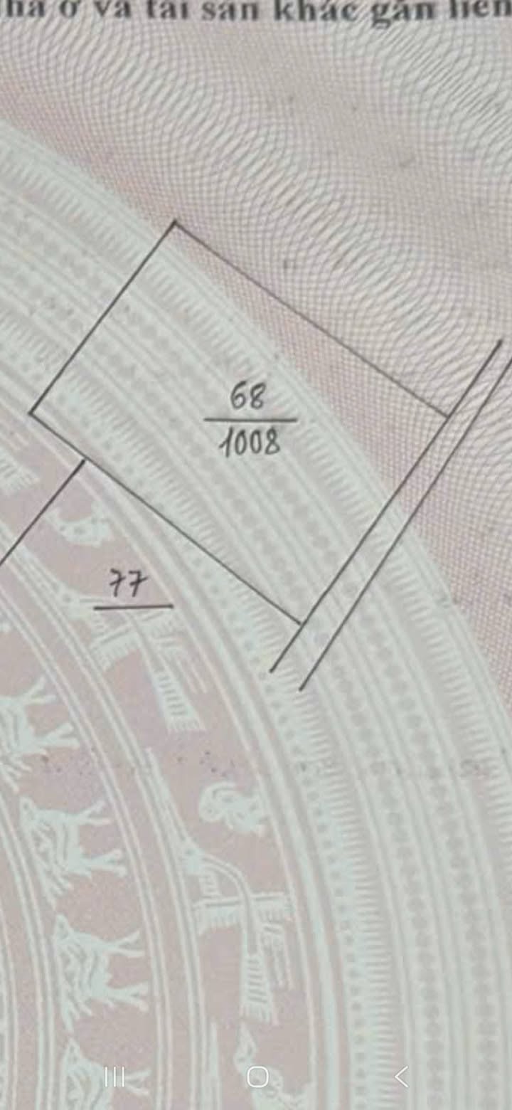 Đất nền Tản Lĩnh - Ba Vì 1008m² giá 5.04 tỷ - Sổ đỏ chính chủ, ô tô vào tận đất!