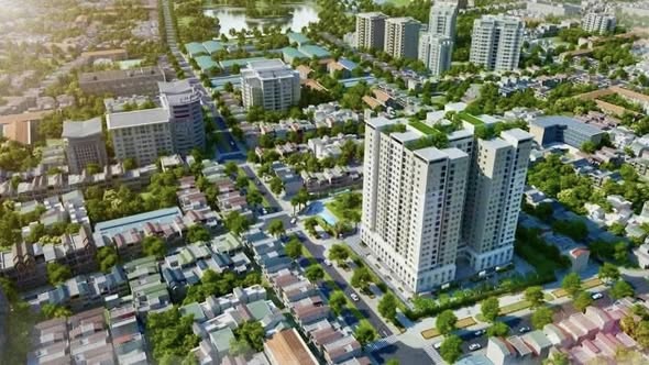 Căn hộ Hoàng Mai 70m² giá 6 tỷ - Full nội thất, gần Hồ Đền Lừ!