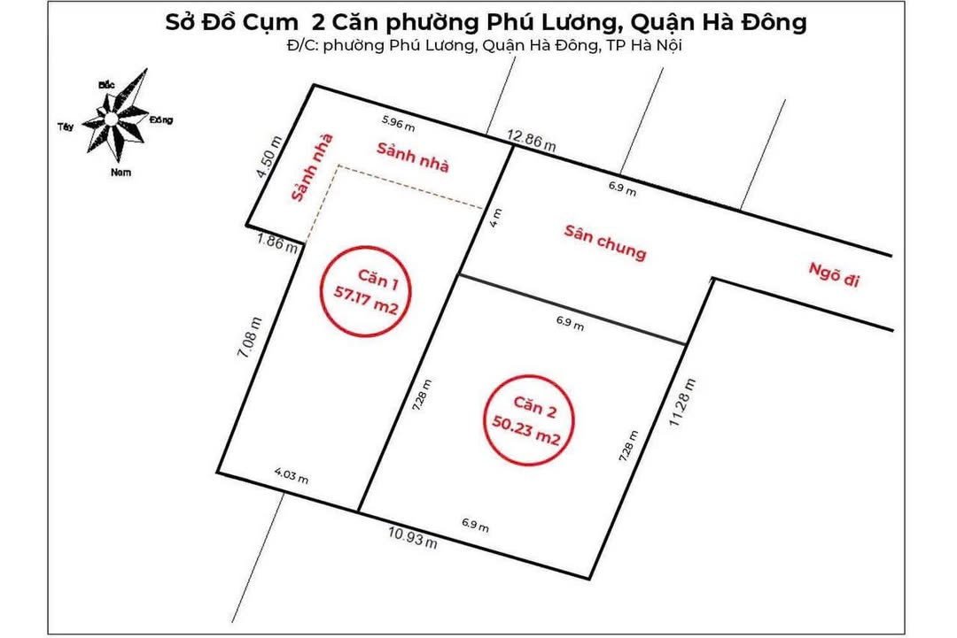 Đất nền Phú Lương, Hà Đông 50.1m² chỉ 5 tỷ - Đầu tư sinh lời ngay!