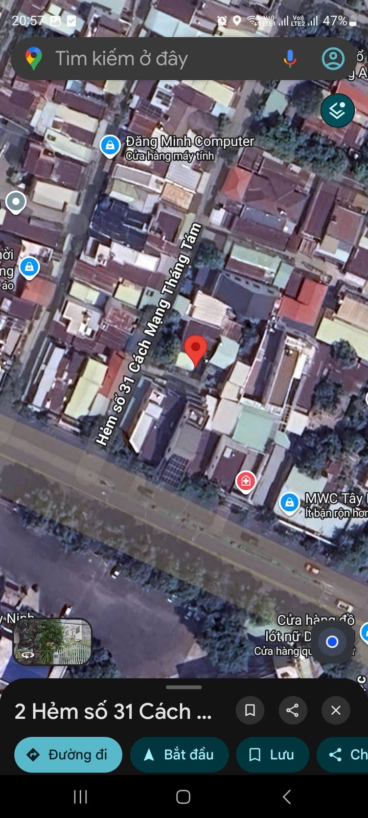 Bán Nhà Cấp 4 Tại Hẻm 31, Đường Cách Mạng Tháng 8, Phường Tân Ninh, 312m² - Giá 3.1 tỷ Thương Lượng!