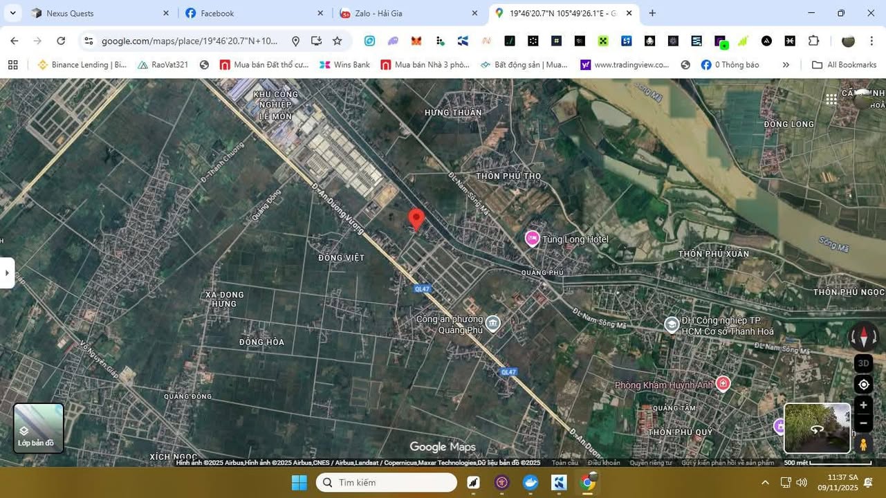 Đất ở Quảng Phú 140m² giá 1.7 tỷ - Vị trí đẹp, giao thông thuận lợi!