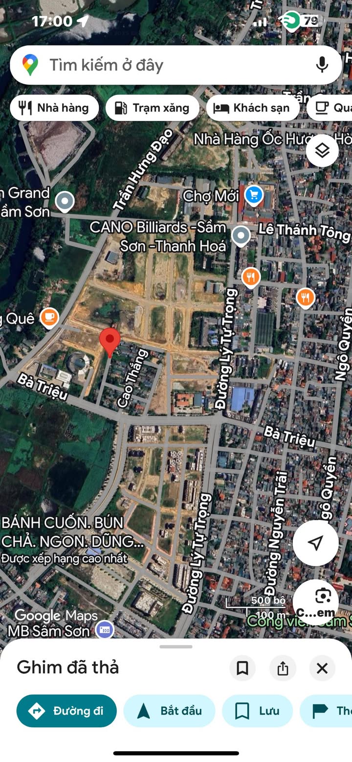 Đất tại đường Hà Văn Mao, Sầm Sơn 192m² - Cơ hội đầu tư tuyệt vời!