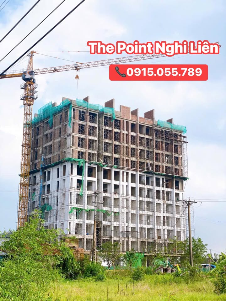 Chung cư The Point Nghi Liên 69m² giá 1.7 tỷ - Giao nhà Quý I/2026!