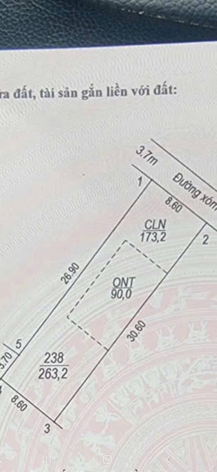 Đất thổ cư 263m² tại Xuân Mai, Hà Nội - Đường rộng ô tô đỗ cửa chỉ 3 tỷ!