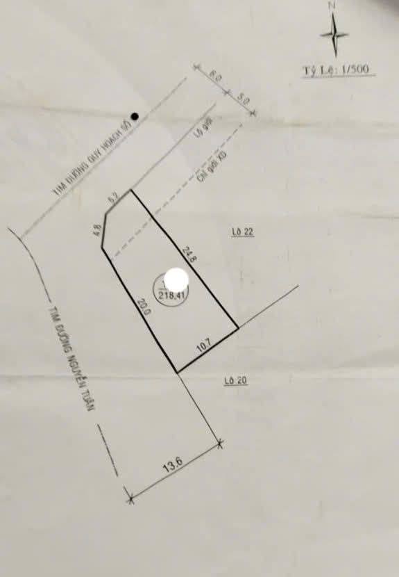 Nhà 2 mặt tiền đường Nguyễn Tuân, Bảo Lộc 218m² giá 5.5 tỷ - Cơ hội đầu tư tuyệt vời!