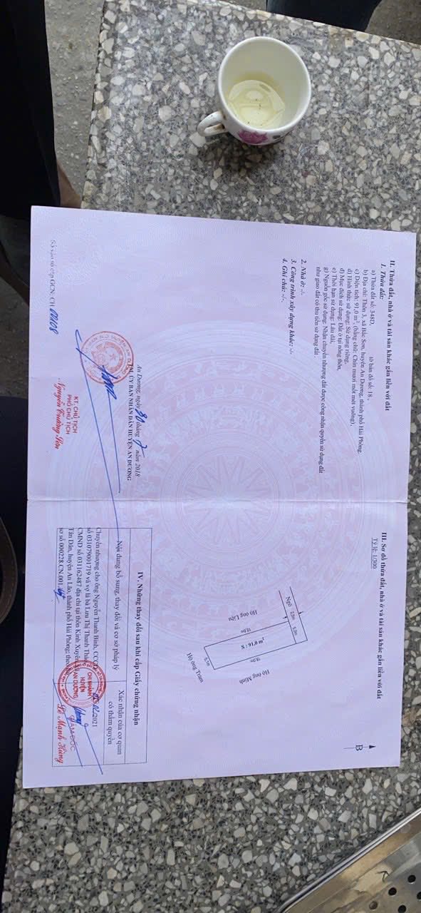 Đất nền phường Nam Sơn, Kiến An, Hải Phòng 91m² giá 1.3 tỷ - Đầu tư sinh lời ngay!