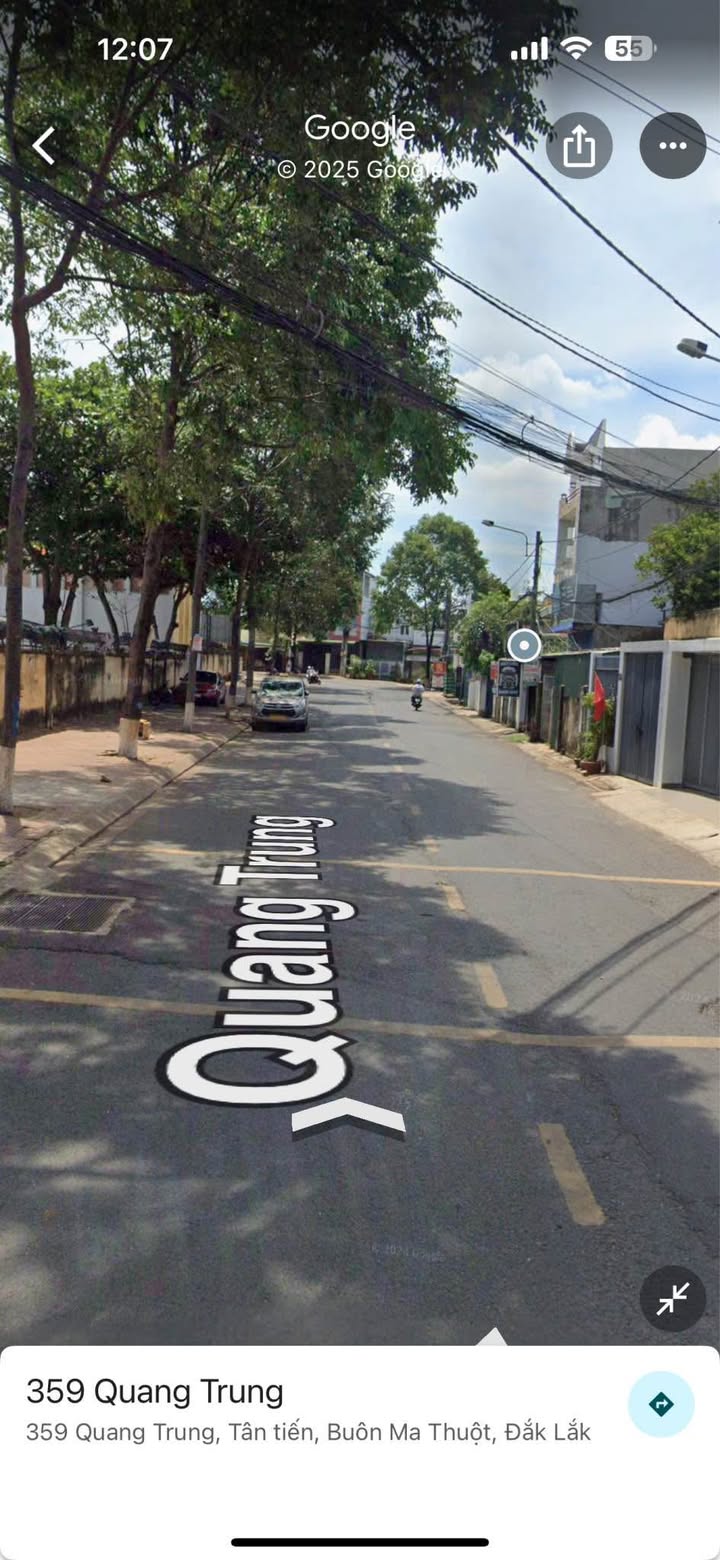 Nhà mặt tiền Quang Trung, Buôn Ma Thuột 124m² giá 6.5 tỷ - Kinh doanh sầm uất!