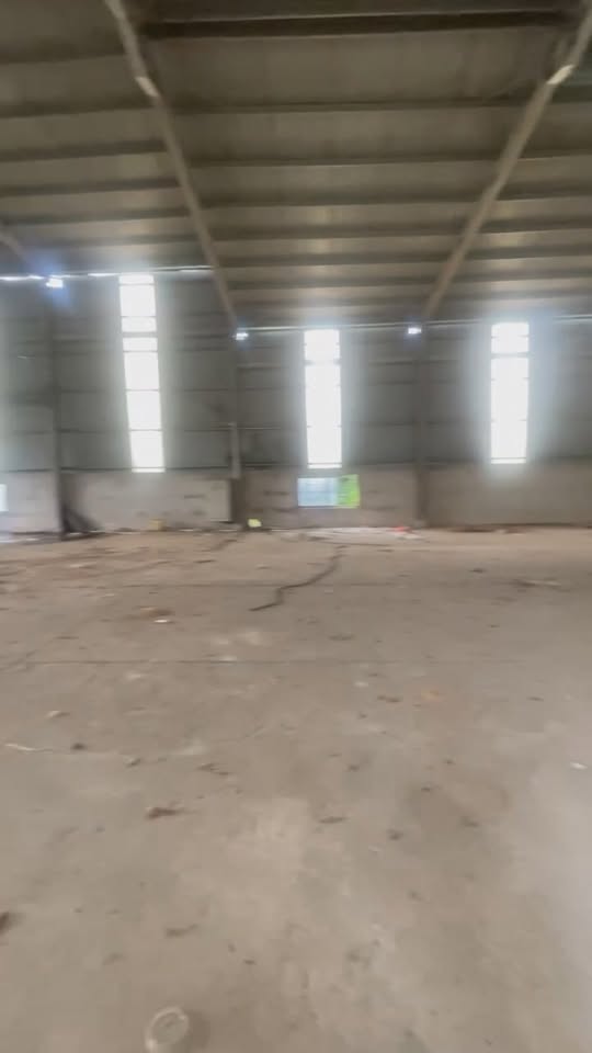 Cho thuê xưởng Đức Huệ, Long An 1400m² - Giá 100 triệu/tháng, trạm điện 400kw