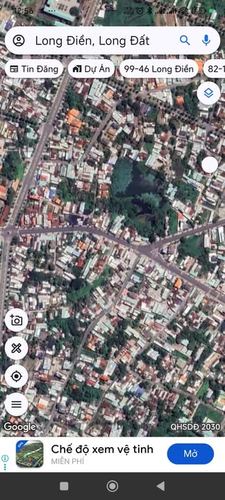 Đất nền Bà Rịa - Vũng Tàu 444m² giá 6.4 tỷ - Vị trí đắc địa cho kinh doanh!