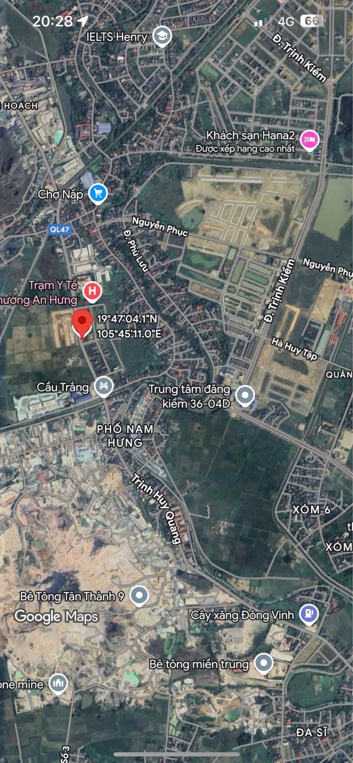 Đất nền trục Quốc lộ 45, phường An Hưng, 125m² chỉ 2.6 tỷ - Tiềm năng kinh doanh lớn!