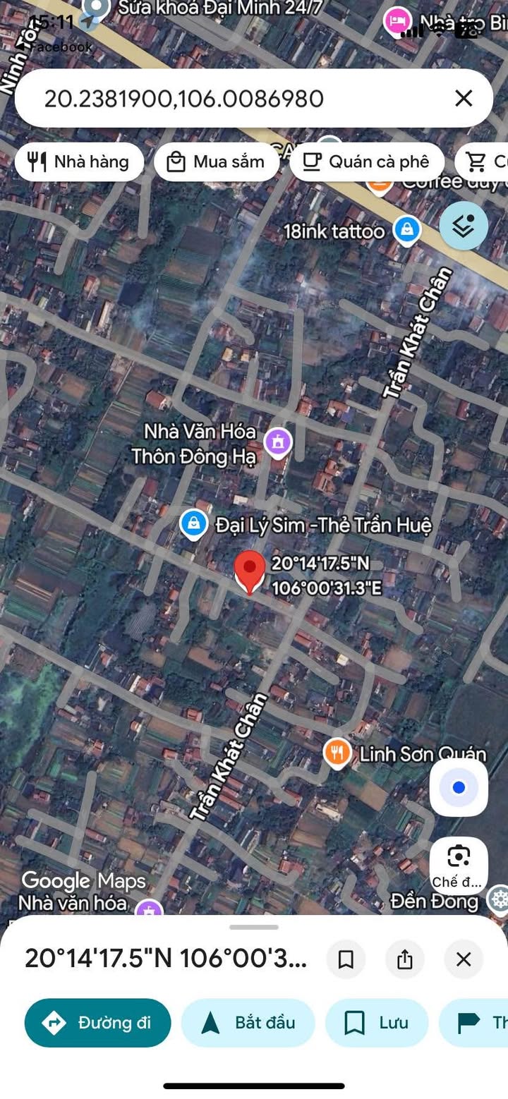 Lô đất Ninh Phúc 131,6m² giá 2 tỷ - Đường rộng thoáng mát, chính chủ!