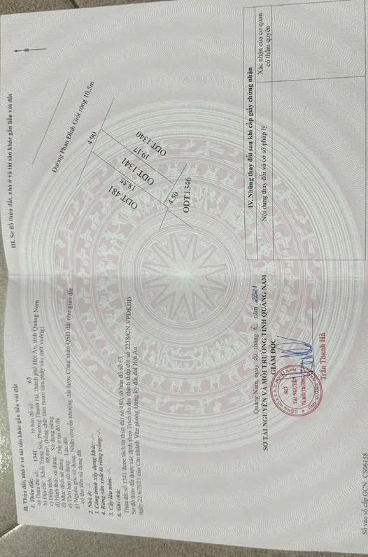 Đất nền chính chủ tại đường Phan Đình Giót, Thanh Hà, Hội An - Diện tích 89m², giá thỏa thuận!