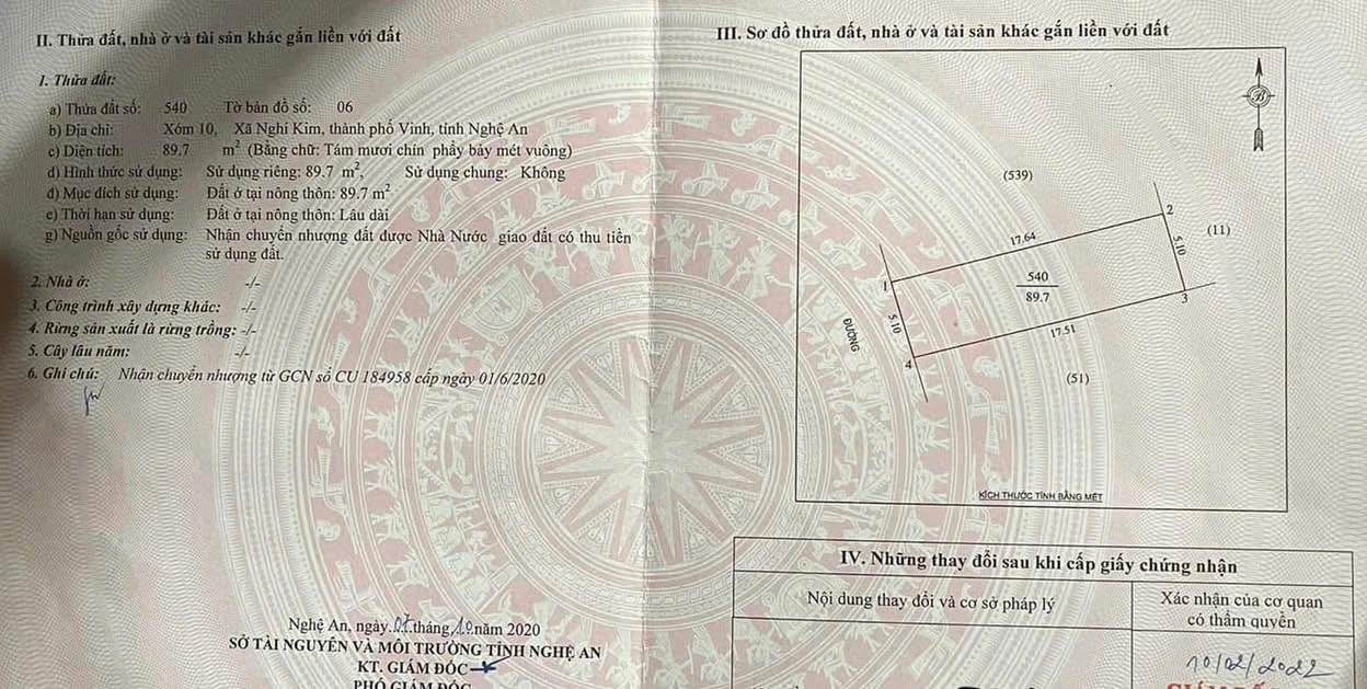 Đất Nền Nghi Kim, Vinh 90m² giá 1.6 tỷ - Đường thông rộng rãi!