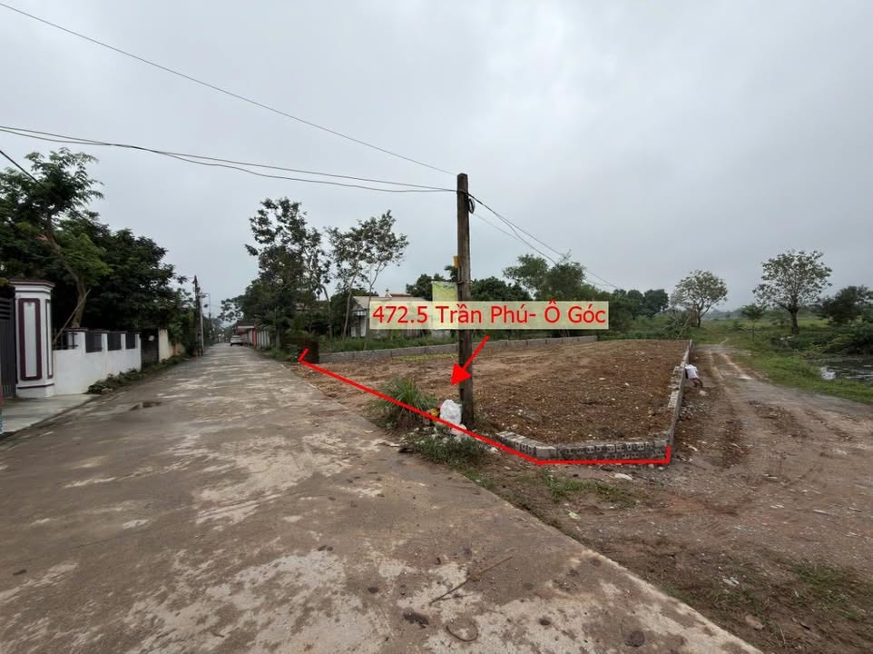 Đất nền lô góc Trần Phú, Chương Mỹ 472.5m² giá thỏa thuận - Tiềm năng đầu tư lớn!